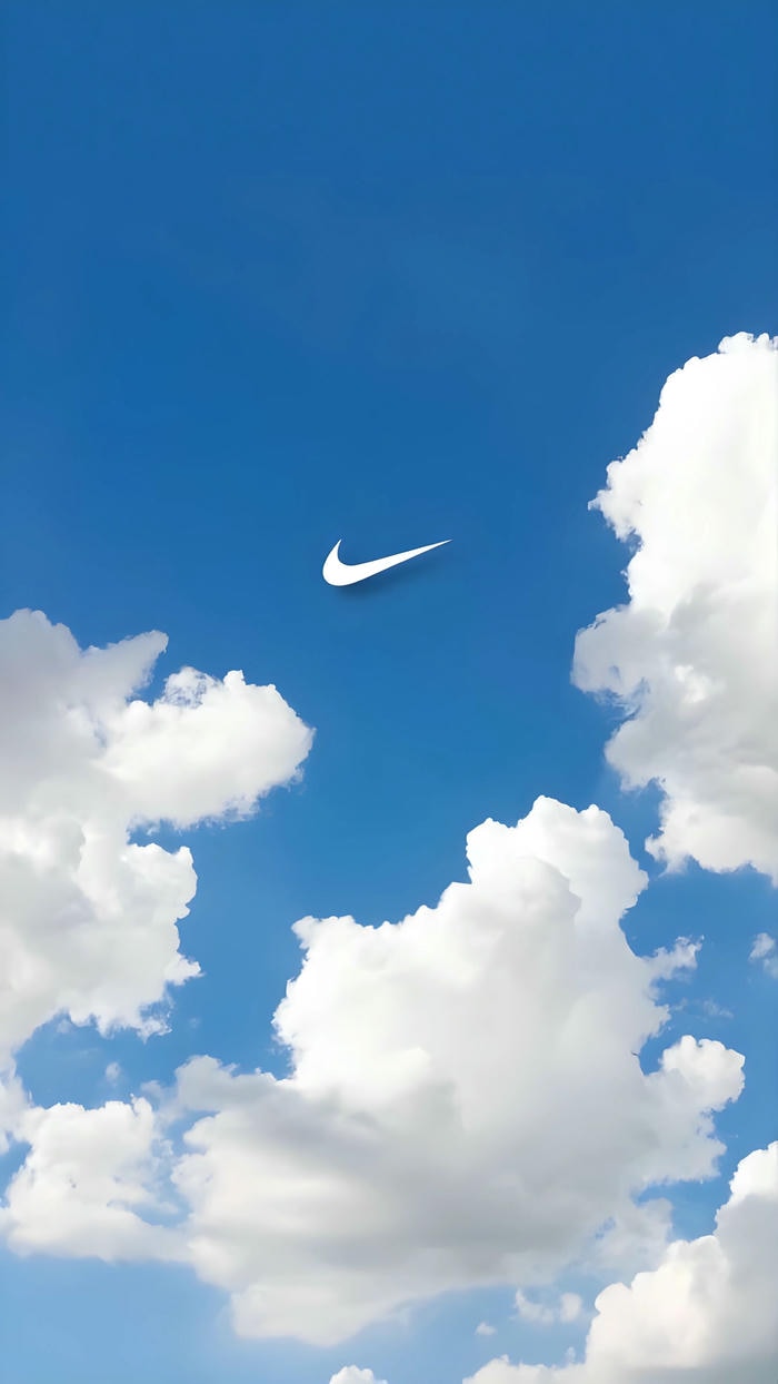 Hình nền nike logo đơn giản bầu trời