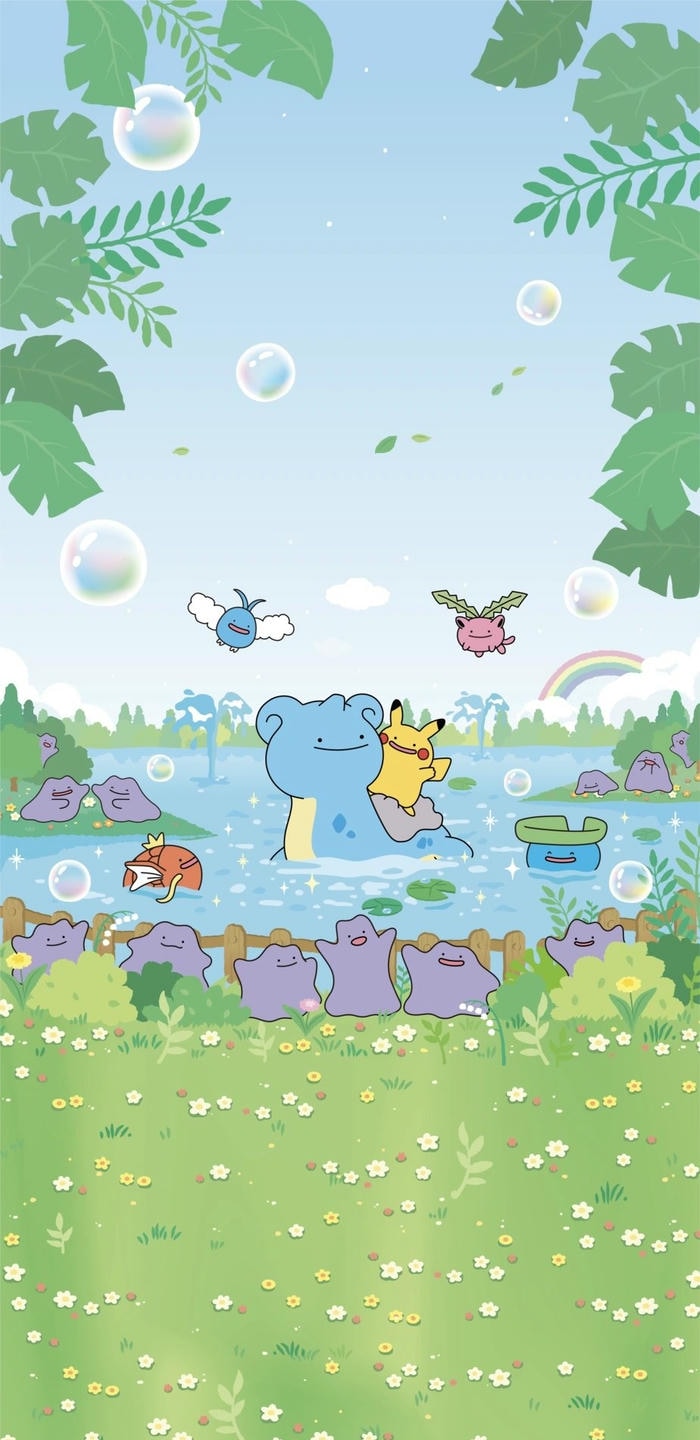Hình nền pokemon 2d art