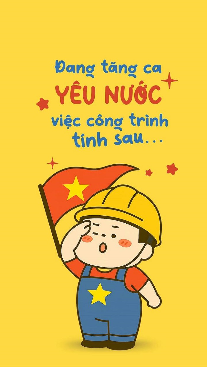 ảnh nền yêu nước đẹp ý nghĩa