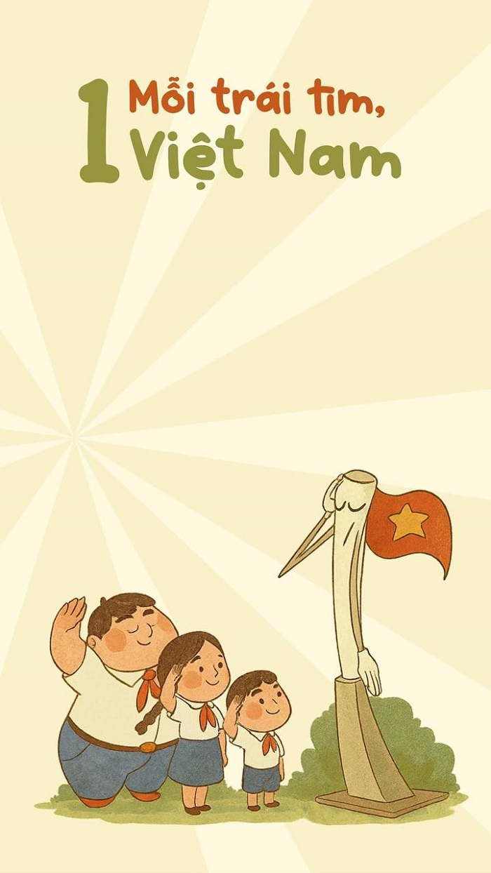 ảnh nền yêu nước ý nghĩa