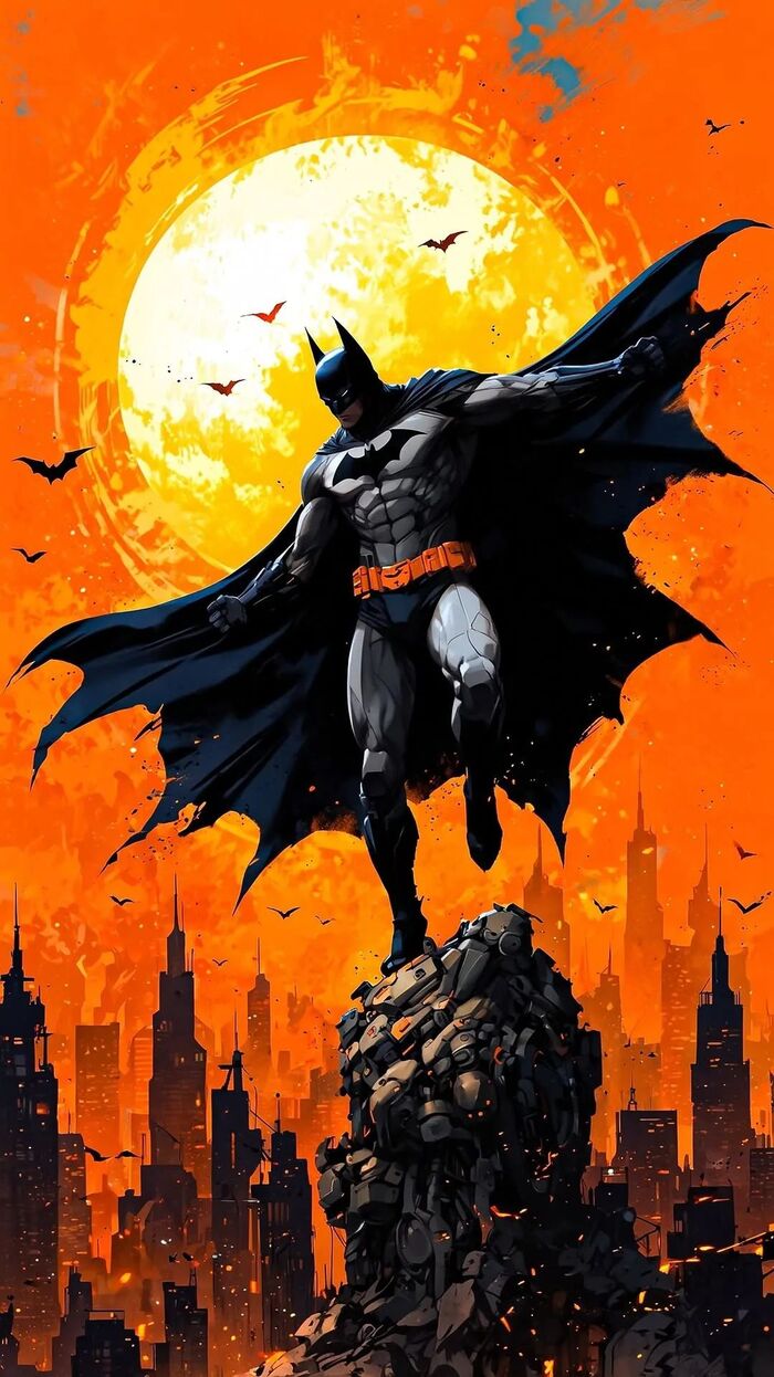 hình nền batman ngầu 3d