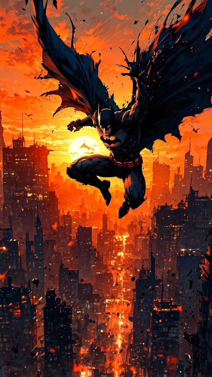 hình nền batman ngầu chất 4k