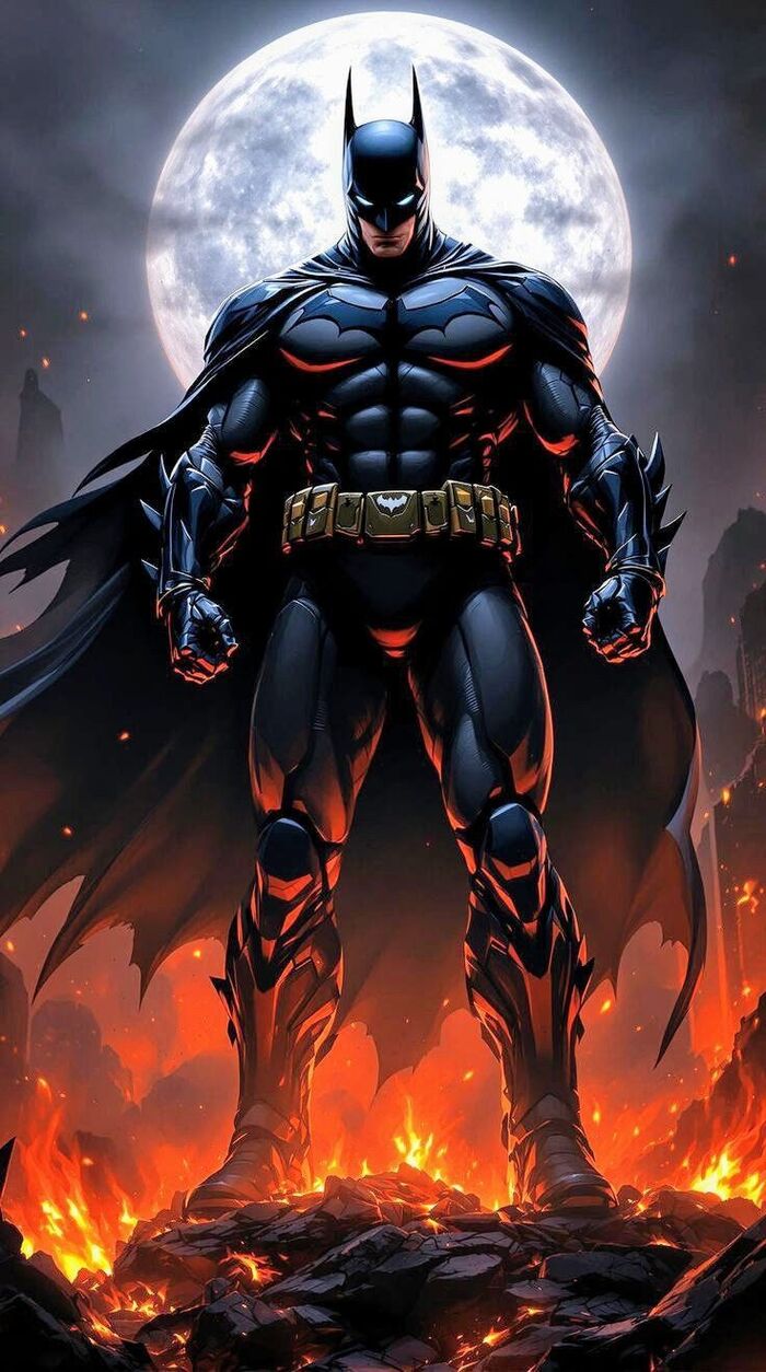 hình nền batman ngầu chất 5k