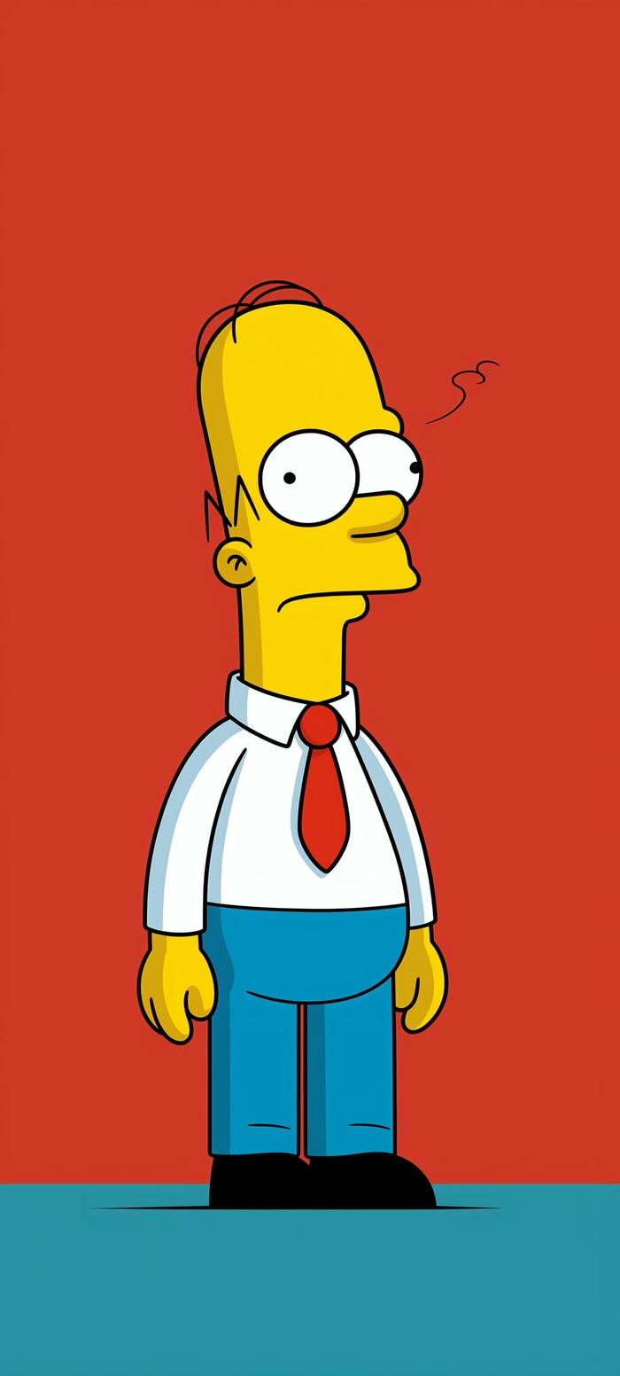 hình nền cartoon simpson
