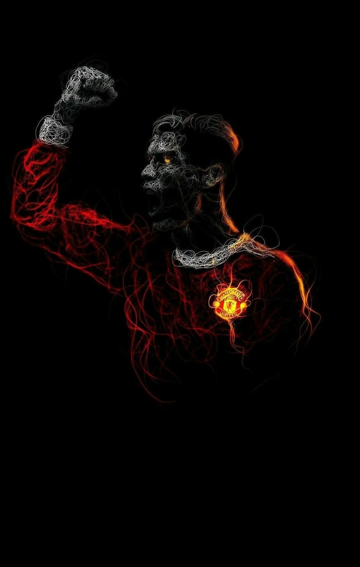 hình nền cr7 4k cho fan mu