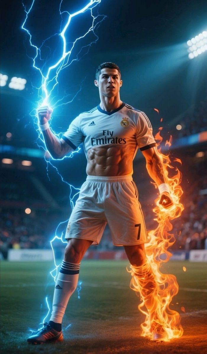 hình nền cr7 4k ngầu ảo