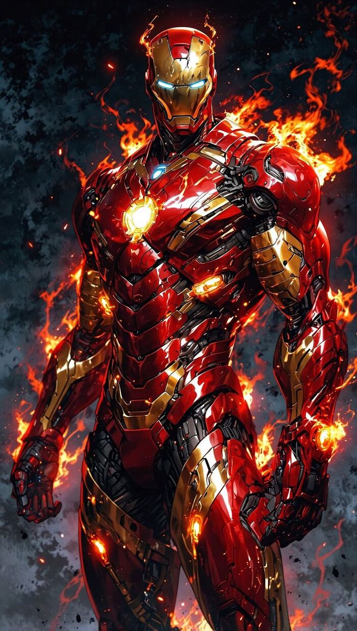 hình nền iron man đẹp 3d full