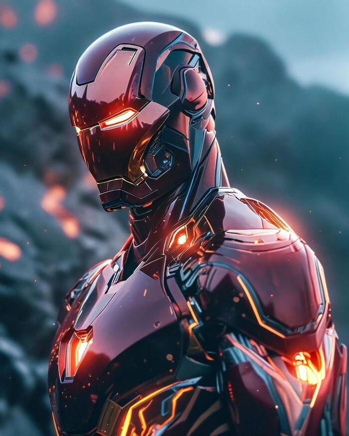 hình nền iron man đẹp 4k chất