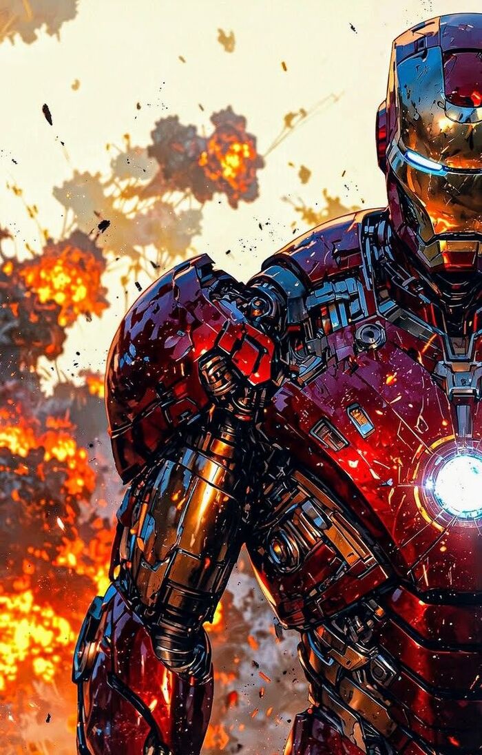 hình nền iron man đẹp 4k full