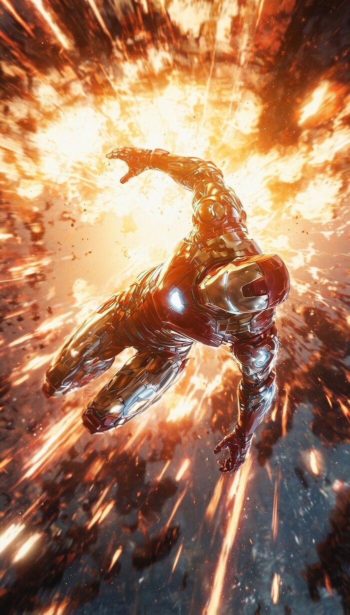 hình nền iron man đẹp 5k chất