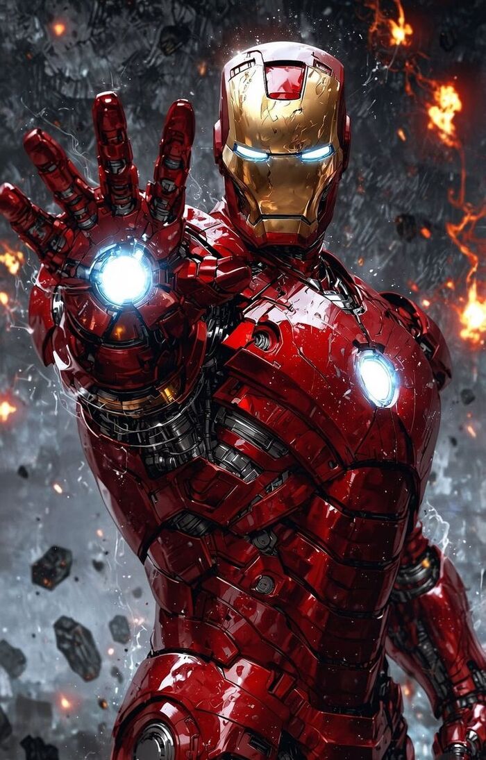 hình nền iron man đẹp chất 3d