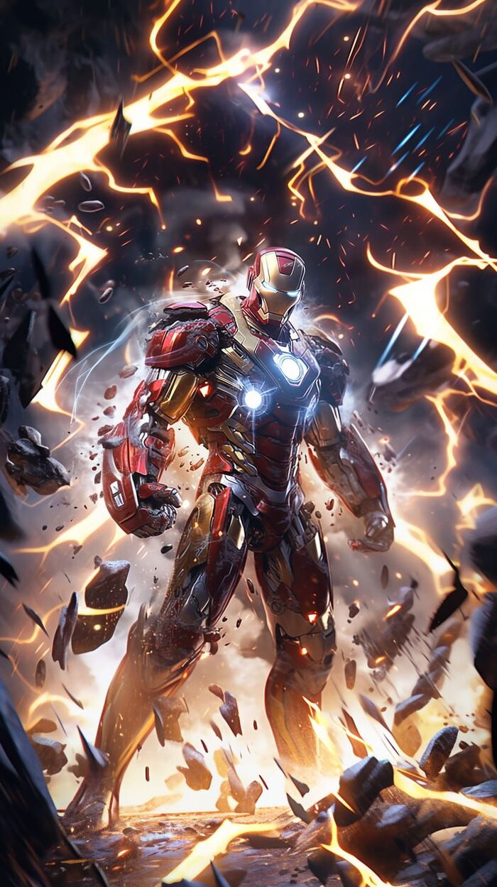 hình nền iron man đẹp chất 4k
