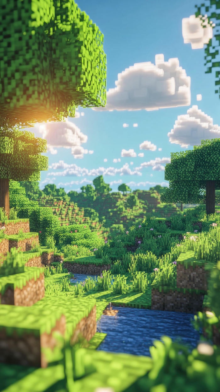 hình nền minecraft chất đẹp