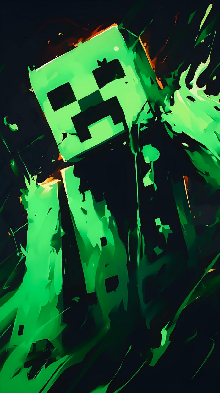 hình nền minecraft chất ngầu