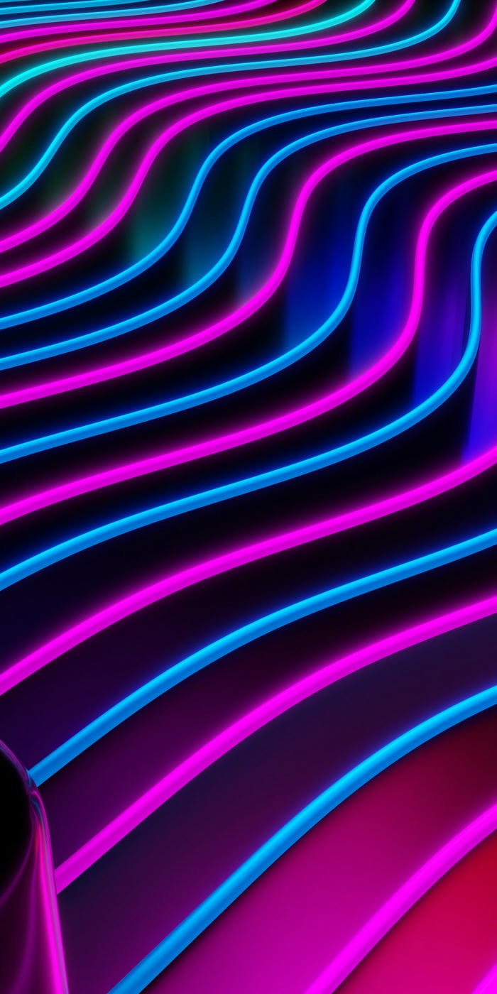 hình nền neon siêu ảo