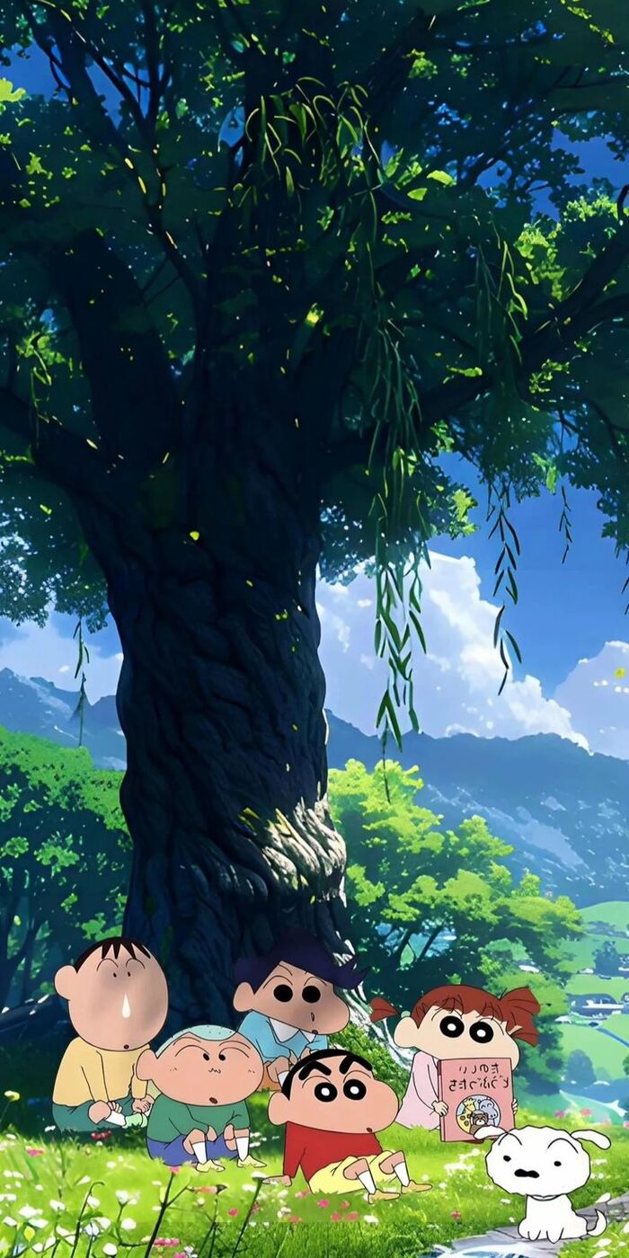hình nền shin 3d full