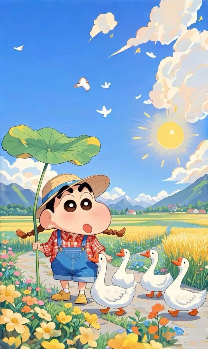 hình nền shin đẹp 4d full