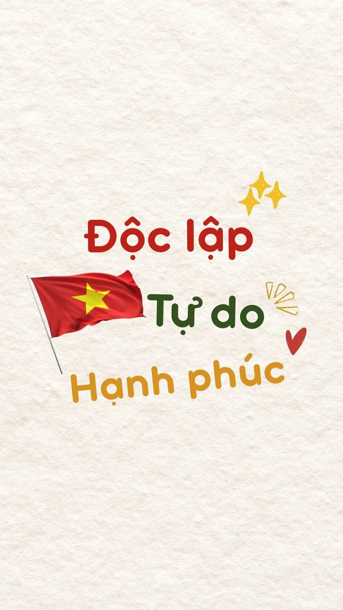 hình nền yêu nước đáng yêu nhất