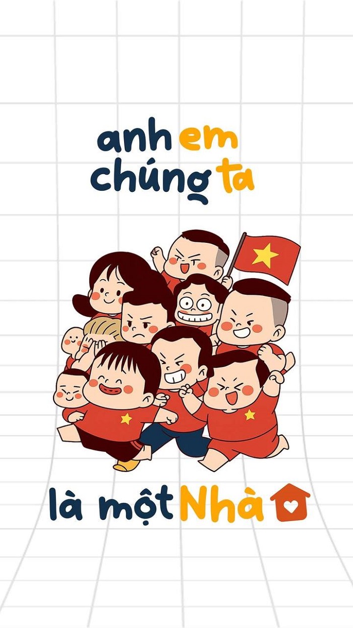 hình nền yêu nước siêu cute dễ thương hd