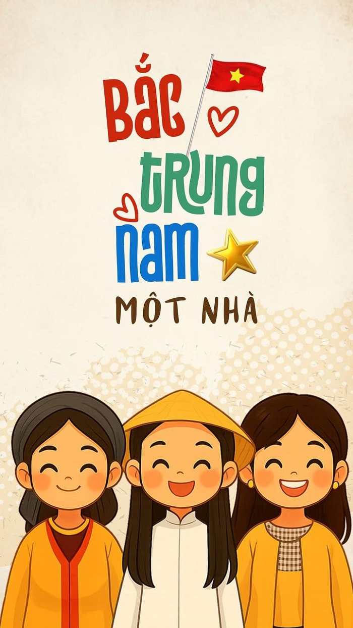 hình nền yêu nước siêu dễ thương