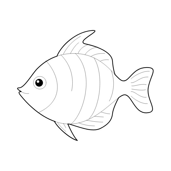 tranh tô màu con cá 27