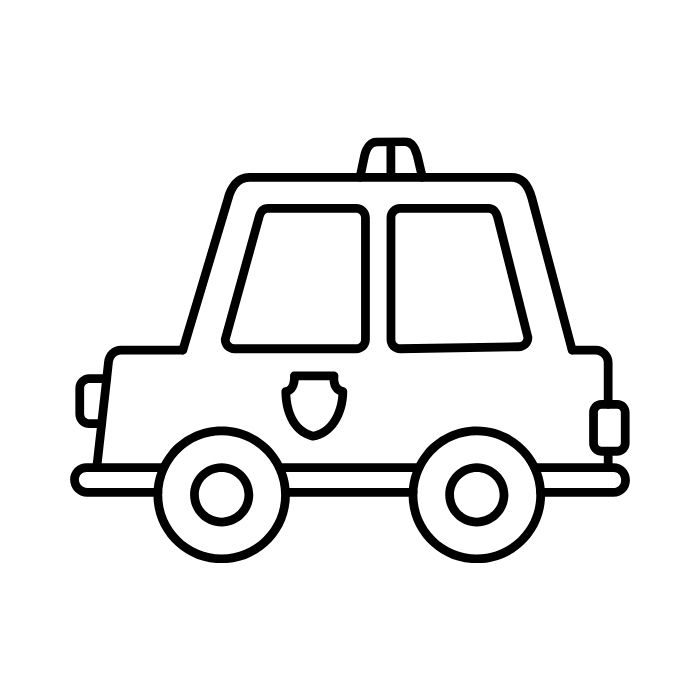 tranh tô màu ô tô 27