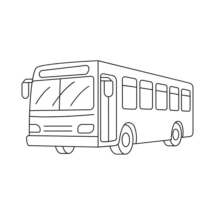 tranh tô màu ô tô 3