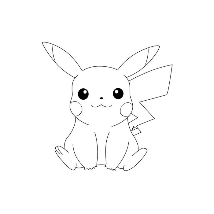 tranh tô màu pokemon 11