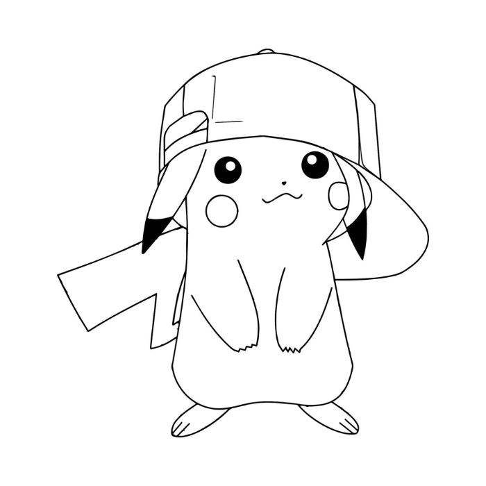 tranh tô màu pokemon 12