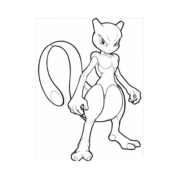 tranh tô màu pokemon 15