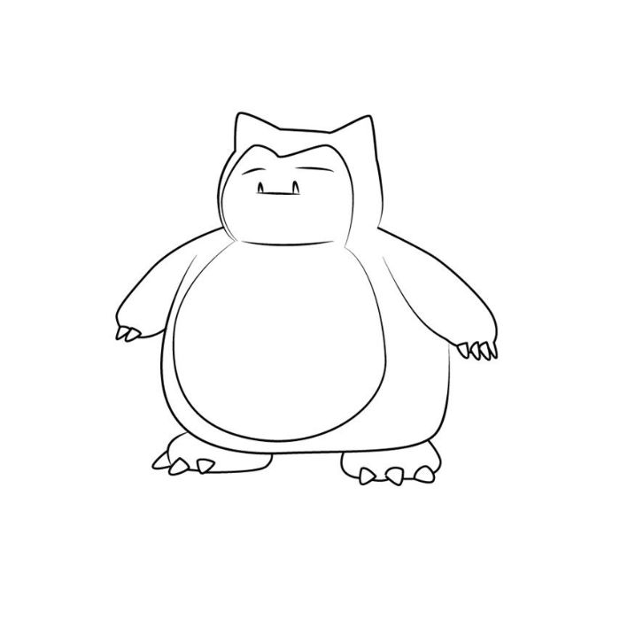 tranh tô màu pokemon 20