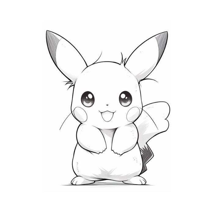 tranh tô màu pokemon 4