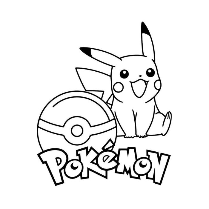 tranh tô màu pokemon 5
