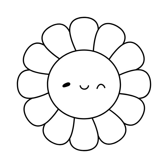 tranh tô màu sticker cute 10