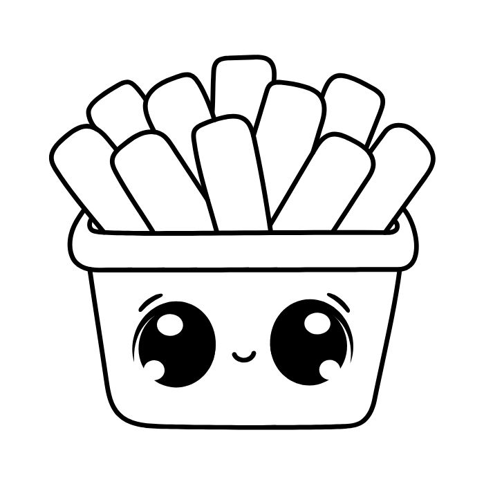 tranh tô màu sticker cute 14