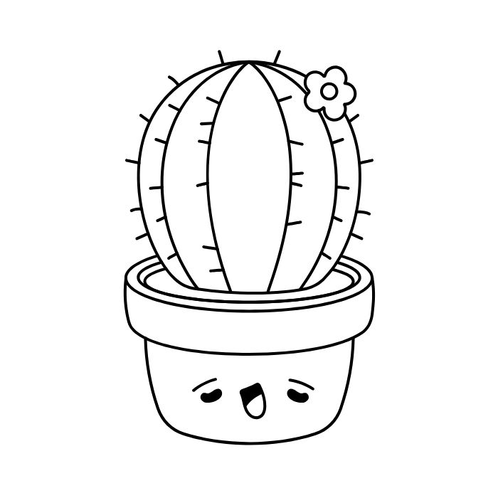 tranh tô màu sticker cute 22