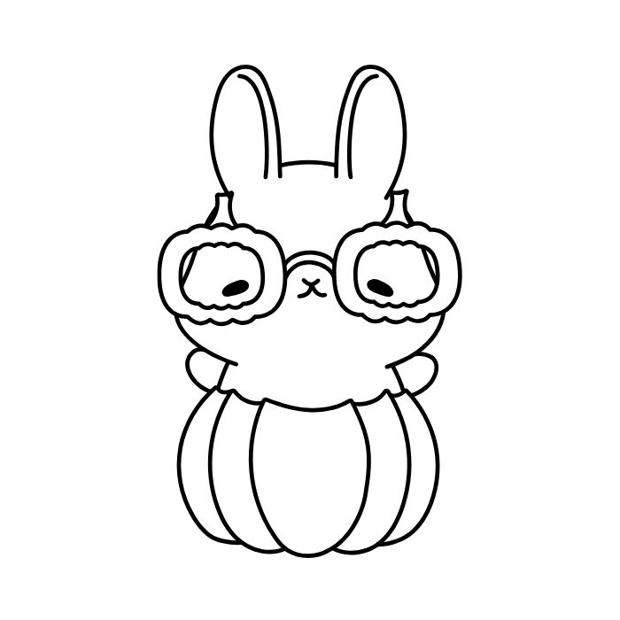 tranh tô màu sticker cute 25