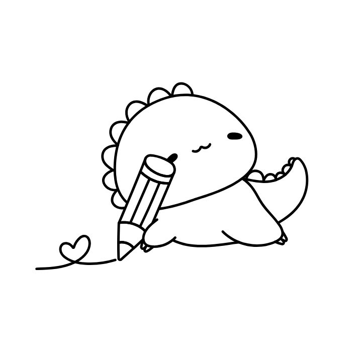 tranh tô màu sticker cute 26