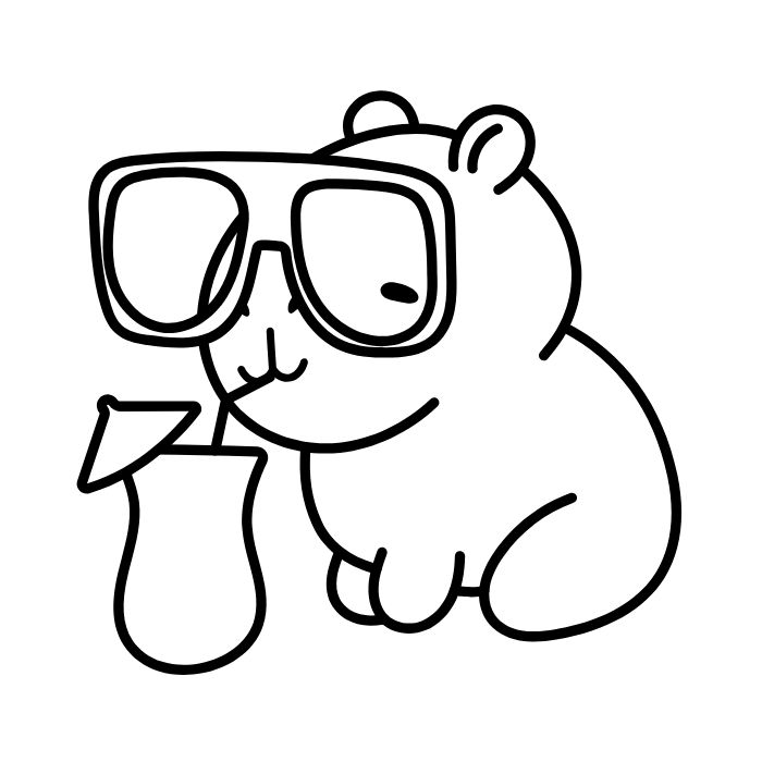tranh tô màu sticker cute 28