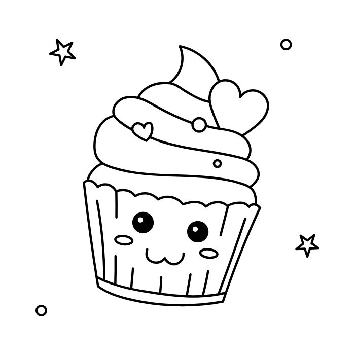 tranh tô màu sticker cute 6