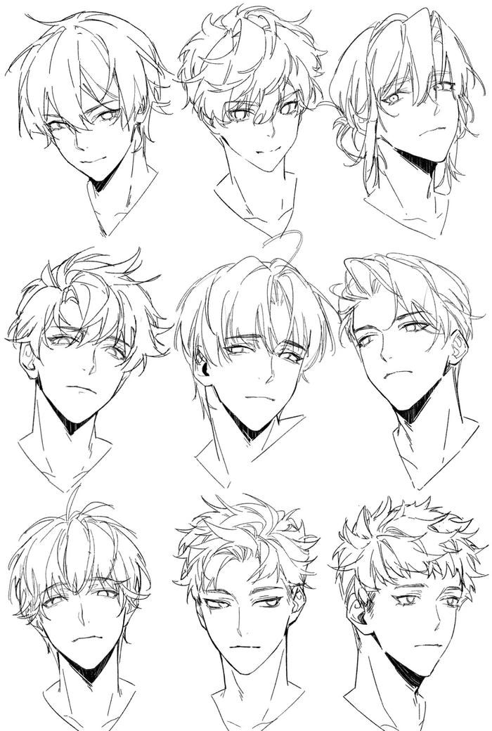 tranh vẽ anime nam 10