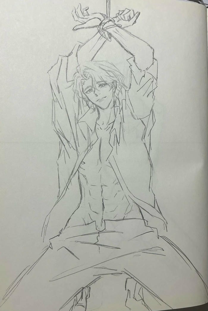 tranh vẽ anime nam 2