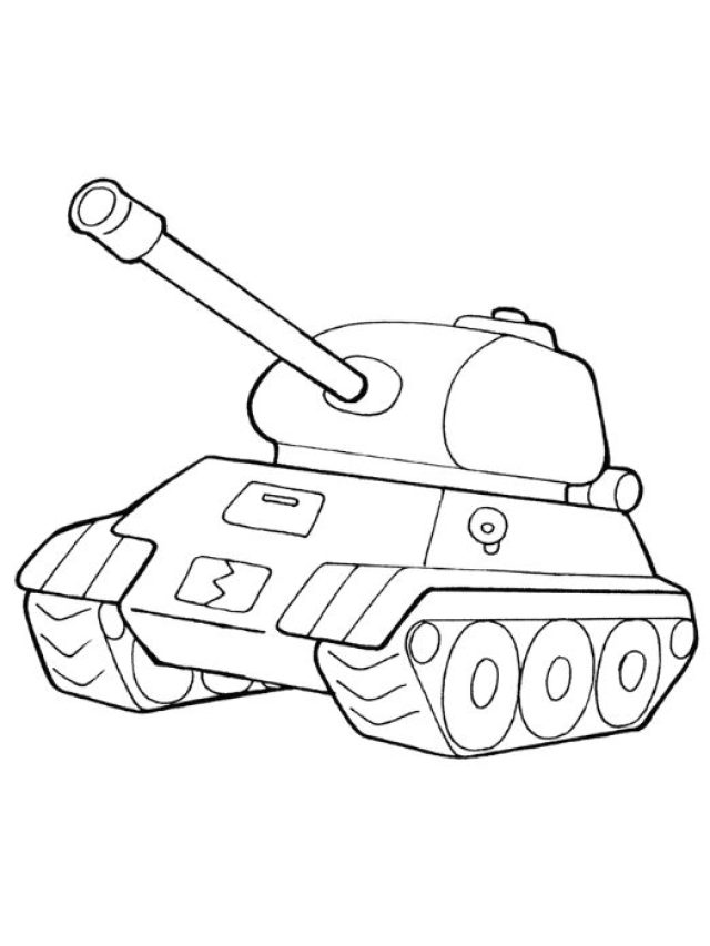 Tổng hợp 392+ mẫu tranh tô màu xe tăng cực đẹp dành cho bé