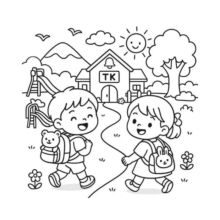 tranh tô màu bạn trai bạn gái 10