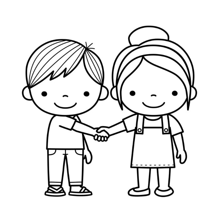 tranh tô màu bạn trai bạn gái 13