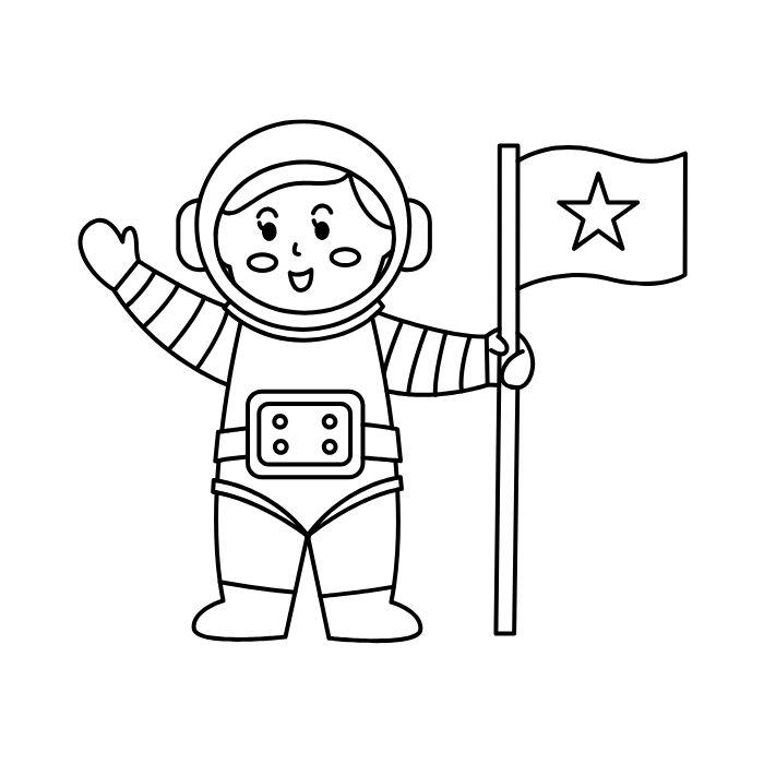 tranh tô màu bé trai 36