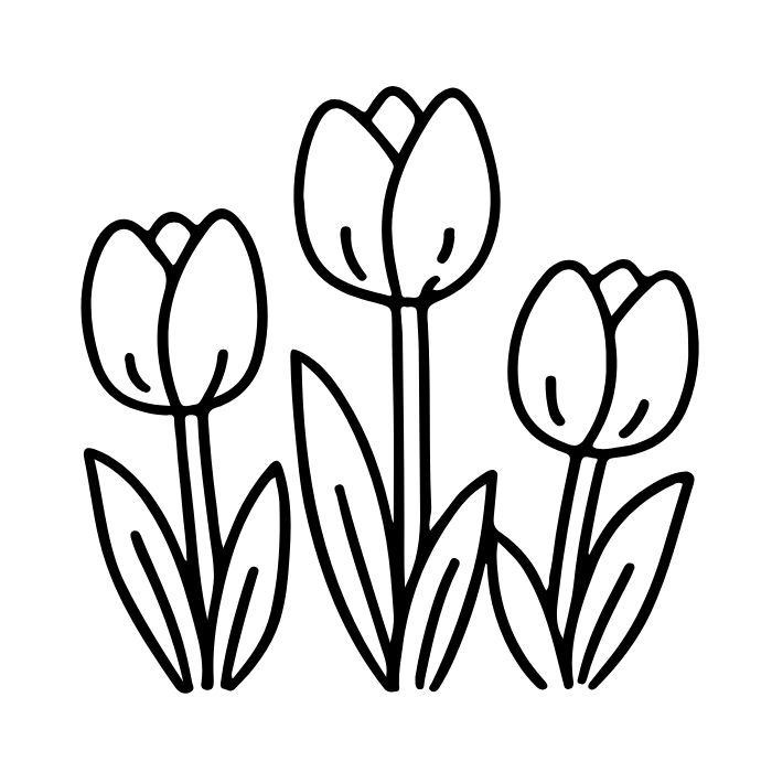 tranh tô màu bông hoa 12