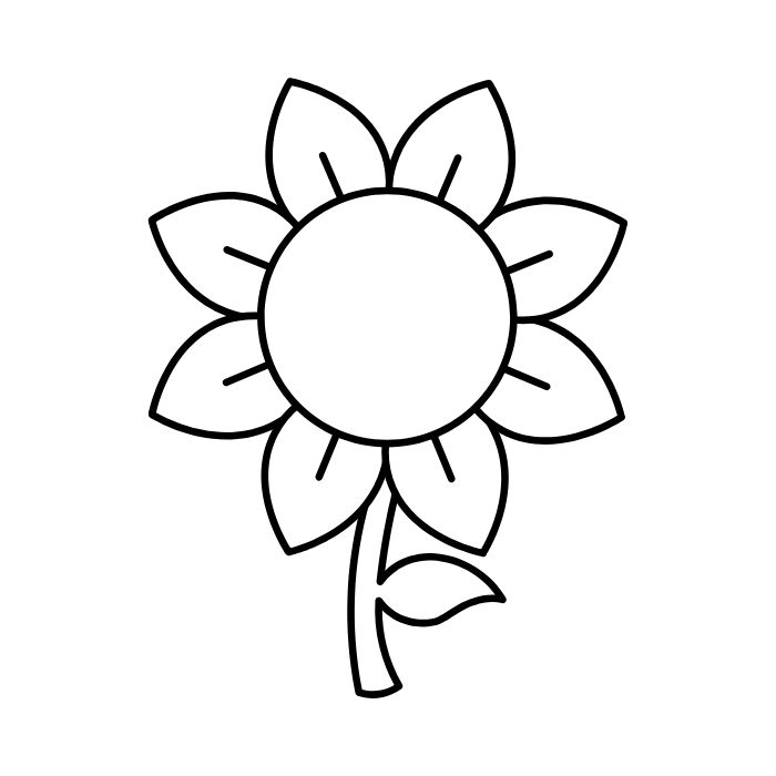 tranh tô màu bông hoa 14