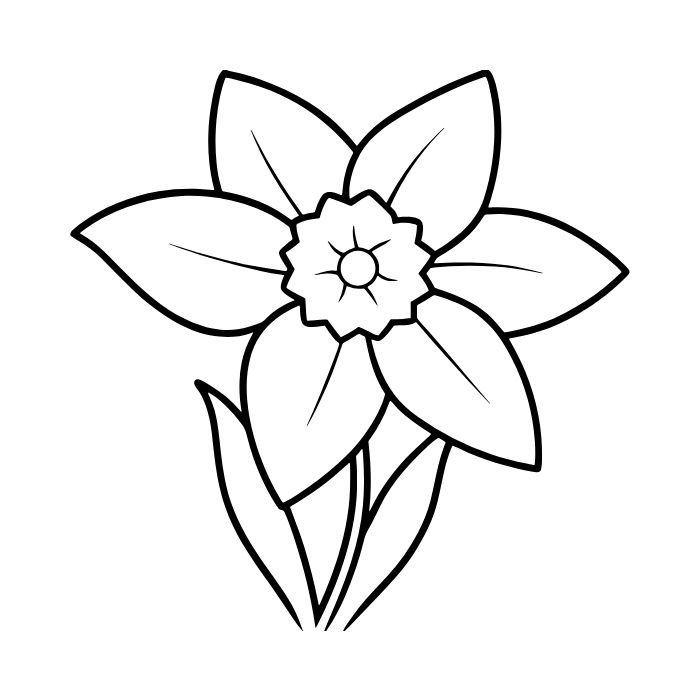 tranh tô màu bông hoa 15