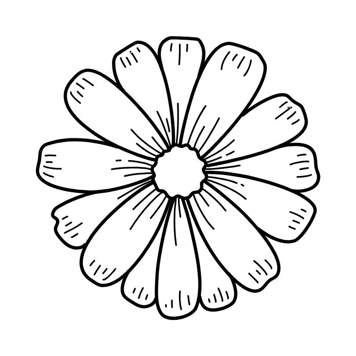 tranh tô màu bông hoa 20